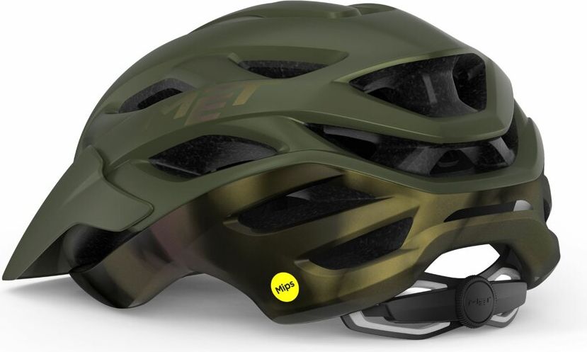 Met Veleno Mips olive iridescent matná L 58-61 - obrázek 4