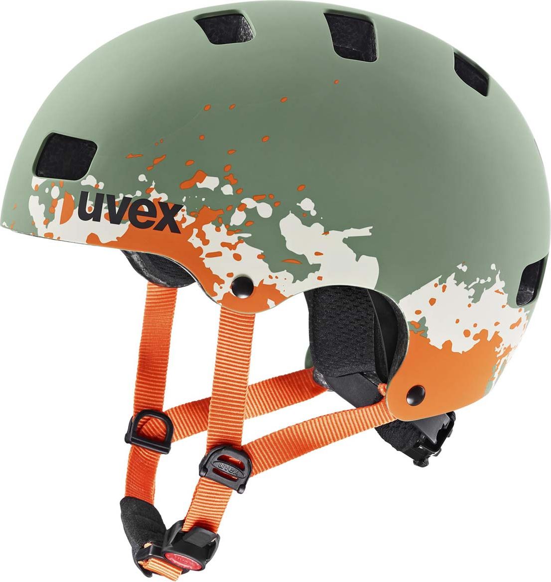 Uvex Kid 3 CC Moss Green/sand mat 55-58 cm - obrázek 1