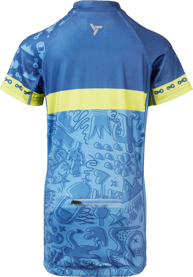 Silvini dres Scrivia blue-lime 110-116 - obrázek 2
