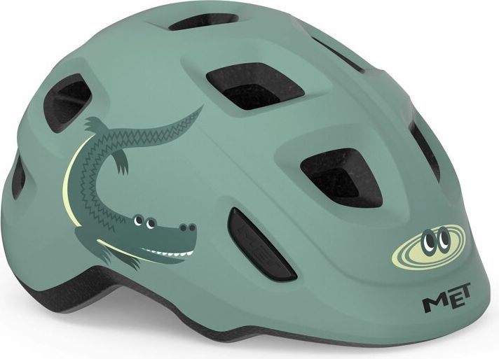 Met Hooray teal krokodýl lesklá XS 46-52 - obrázek 2