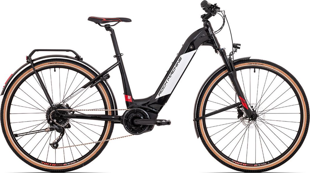 Rock Machine CrossRide Int e400 B Touring černá/červená M 2022 - obrázek 1