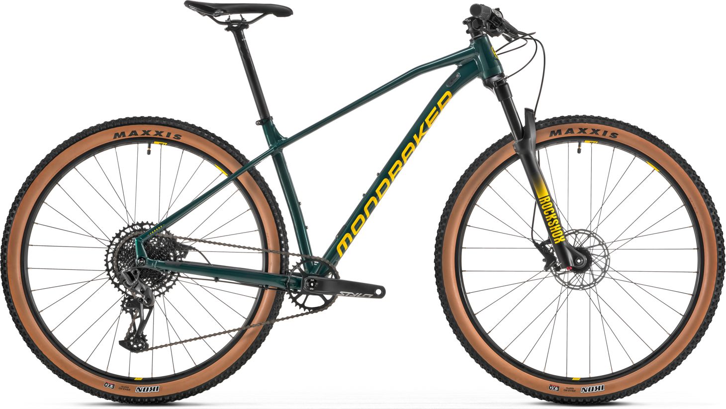 Mondraker Chrono R 29 Spe british racing green/öhlins yellow L 2022 - obrázek 1