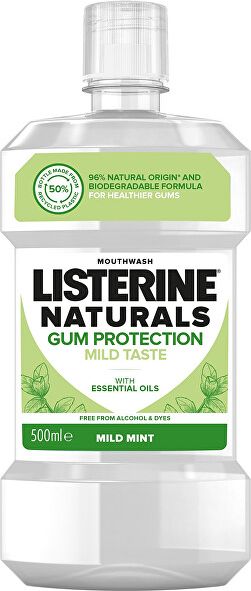 Listerine	 Ústní voda Naturals Gum Protection 500 ml - obrázek 1