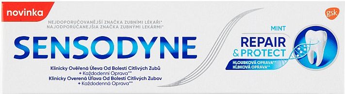 Sensodyne Zubní pasta Repair & Protect  75 ml - obrázek 2