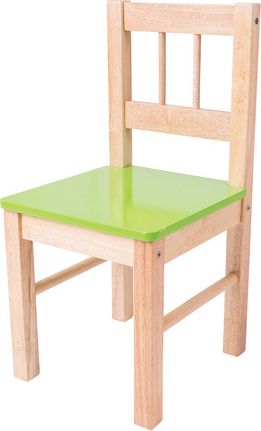 Bigjigs Toys Dřevěná židle zelená - obrázek 1