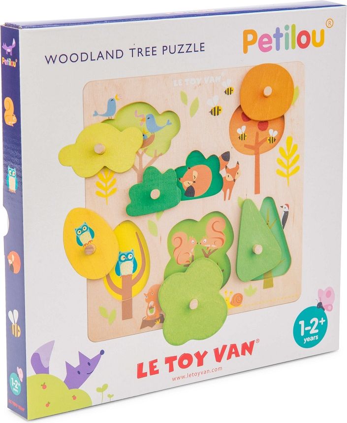Le Toy Van Petilou Vkládací puzzle kouzelný les - obrázek 3