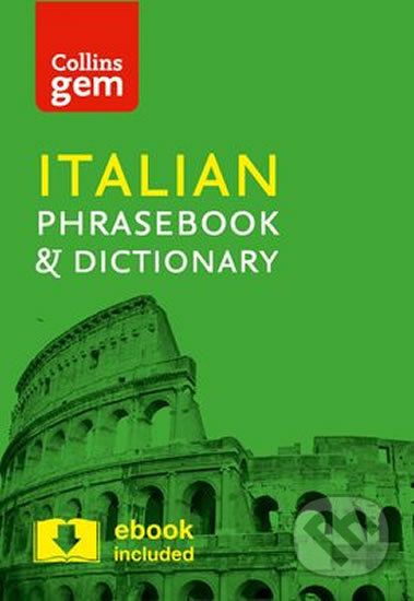 Collins Gem: Italian phrasebook and Dictionary (4ed) - - obrázek 1
