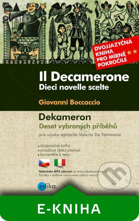 Dekameron / Il Decamerone - Giovanni Boccaccio, Valeria De Tommaso - obrázek 1