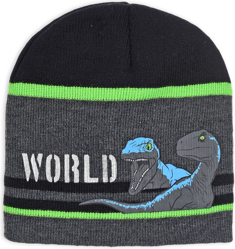 JURRASIC WORLD Čepice a rukavice JURASSIC WORLD šedá Velikost: 52 cm - obrázek 3
