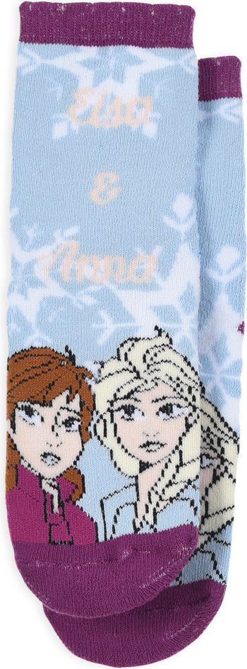 Dívčí termo ponožky DISNEY FROZEN ELSA a ANNA modré Velikost: 23-26 - obrázek 1