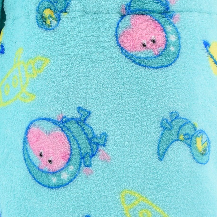 Dětský župan PEPPA PIG tyrkysový Velikost: 98 - obrázek 2