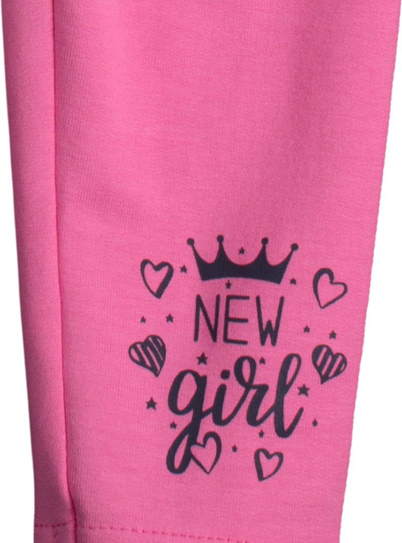 Dívčí leginy VENERE NEW GIRL růžové Velikost: 68 - obrázek 2