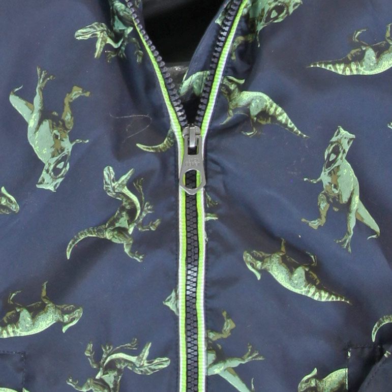 Chlapecká jarní bunda LEMON BERET DINOSAUŘI modrá Velikost: 98 - obrázek 2
