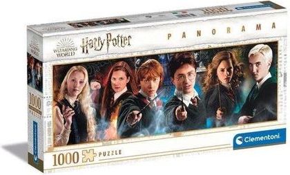 CLEMENTONI Panoramatické puzzle Harry Potter: Studenti 1000 dílků - obrázek 1