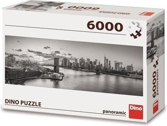 DINO Panoramatické puzzle Manhattan, New York, USA 6000 dílků - obrázek 1