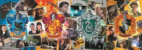 TREFL Panoramatické puzzle Harry Potter: Čtyři bradavické koleje 1000 dílků - obrázek 1