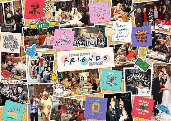 TREFL Puzzle Přátelé: Nejlepší momenty 1000 dílků - obrázek 1