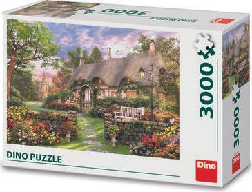 Puzzle 3000 Romantická chatka - obrázek 1