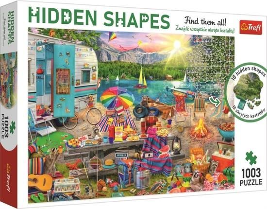 Puzzle Hidden Shapes: Výlet obytným autem - obrázek 1
