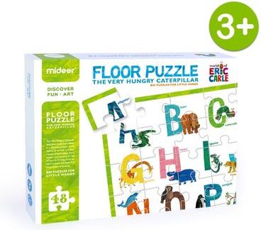 Mideer velké puzzle na podlahu - anglická zvířátka - obrázek 1