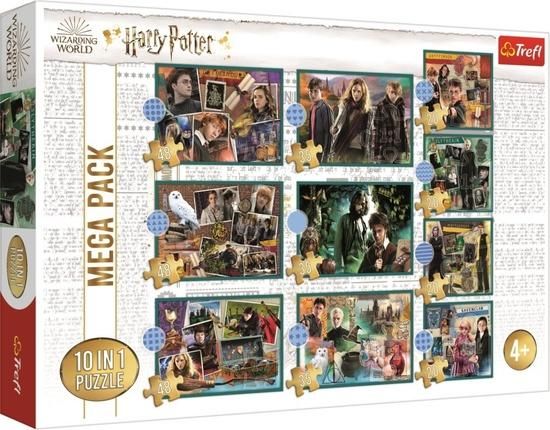 Puzzle Harry Potter MEGA PACK 10v1 - obrázek 1
