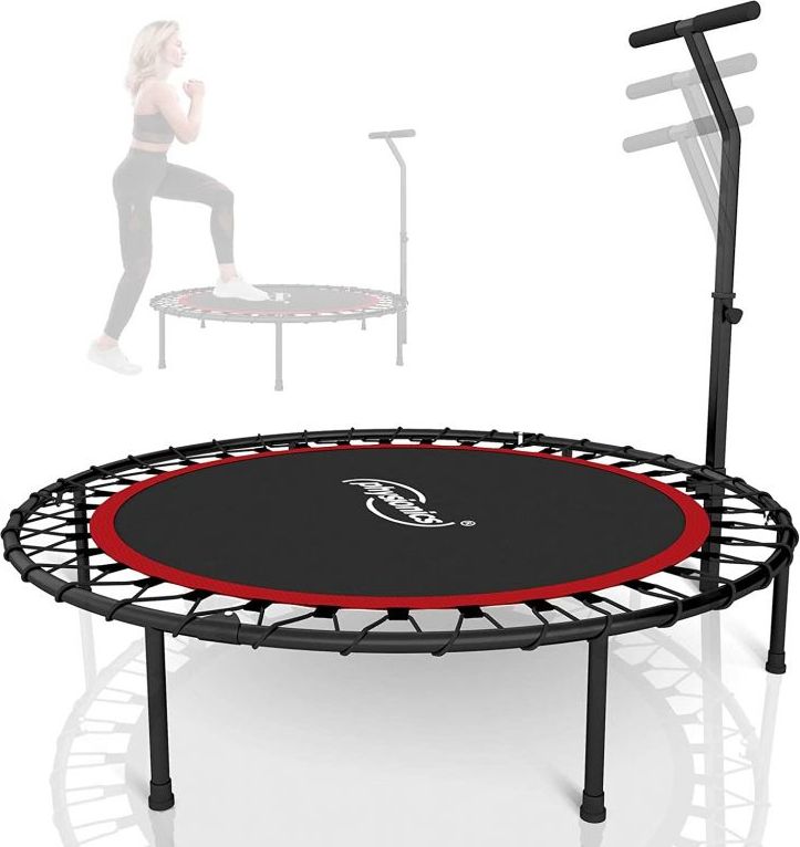 Physionics Fitness trampolína na doma i ven - 101 cm, červená - obrázek 1