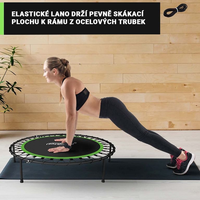 Physionics Fitness trampolína na doma i ven - 101 cm, modrá - obrázek 10