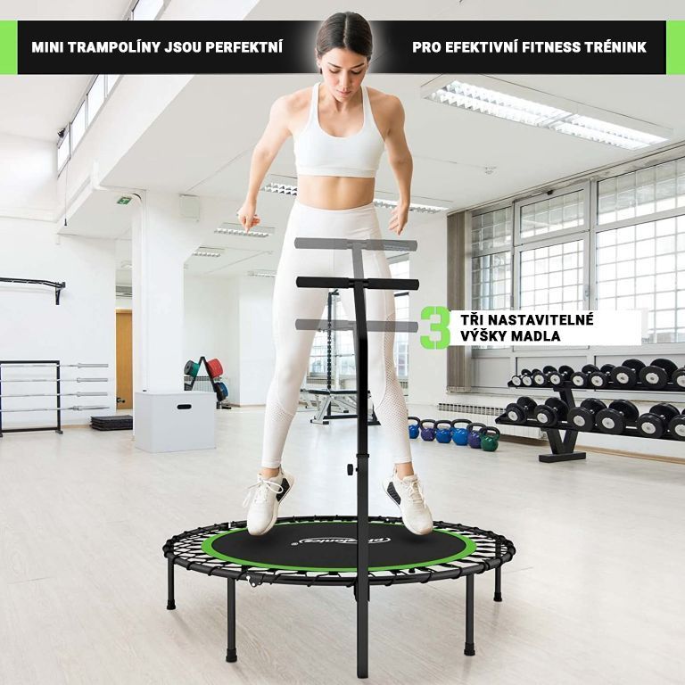 Physionics Fitness trampolína na doma i ven - 101 cm, modrá - obrázek 25