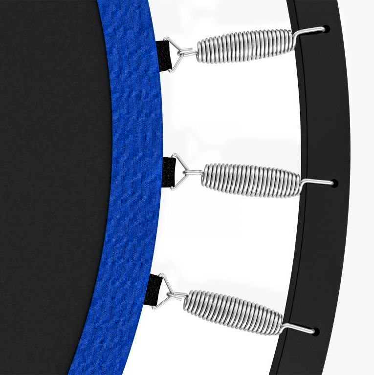 Physionics Fitness trampolína 101 cm, do 150 kg, modrá - obrázek 5