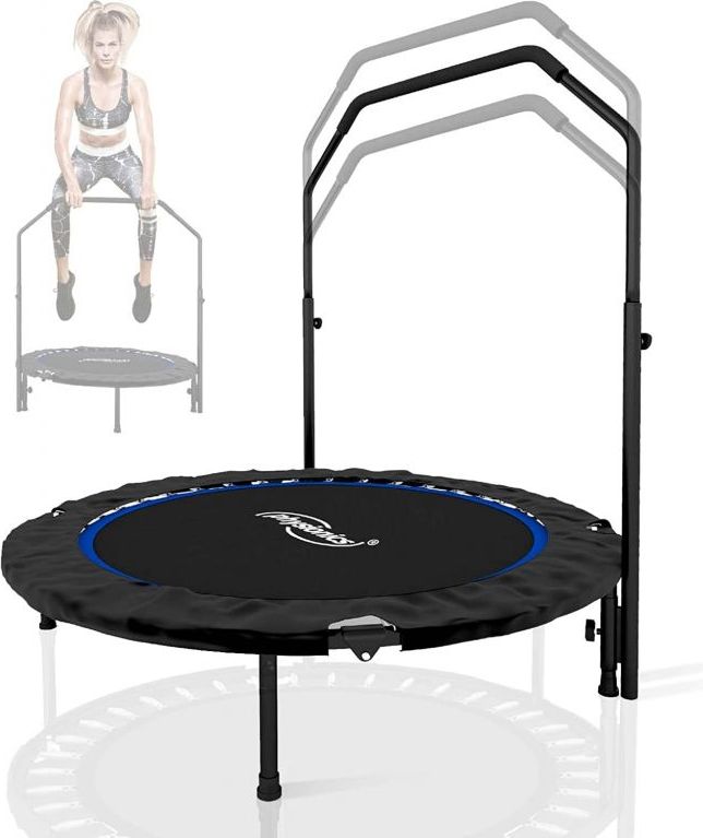 Physionics Fitness trampolína 101 cm, do 150 kg, modrá - obrázek 18