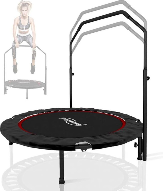 Physionics Fitness trampolína 101 cm, do 150 kg, červená - obrázek 1