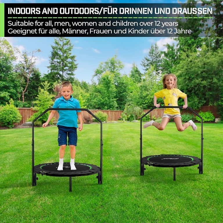 Physionics Fitness trampolína 101 cm, do 150 kg, zelená - obrázek 2