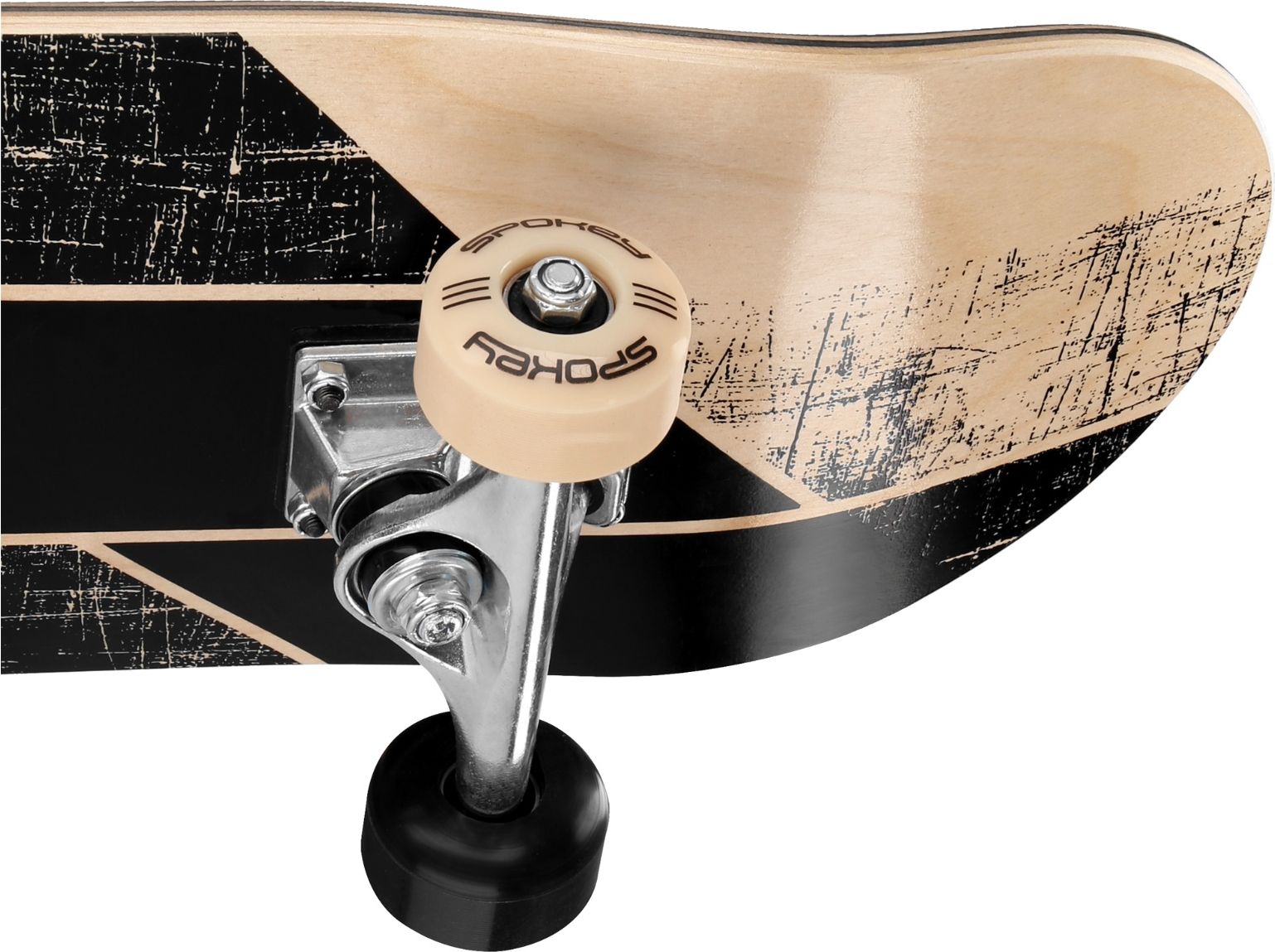 Skateboard SPOKEY Skalle Pro - černo-žlutý - obrázek 3