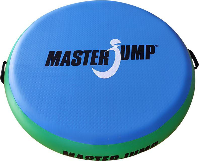 Airspot MASTERJUMP odrazový můstek průměr 100 x 20 cm - modrá - zelená - 2. jakost - obrázek 2
