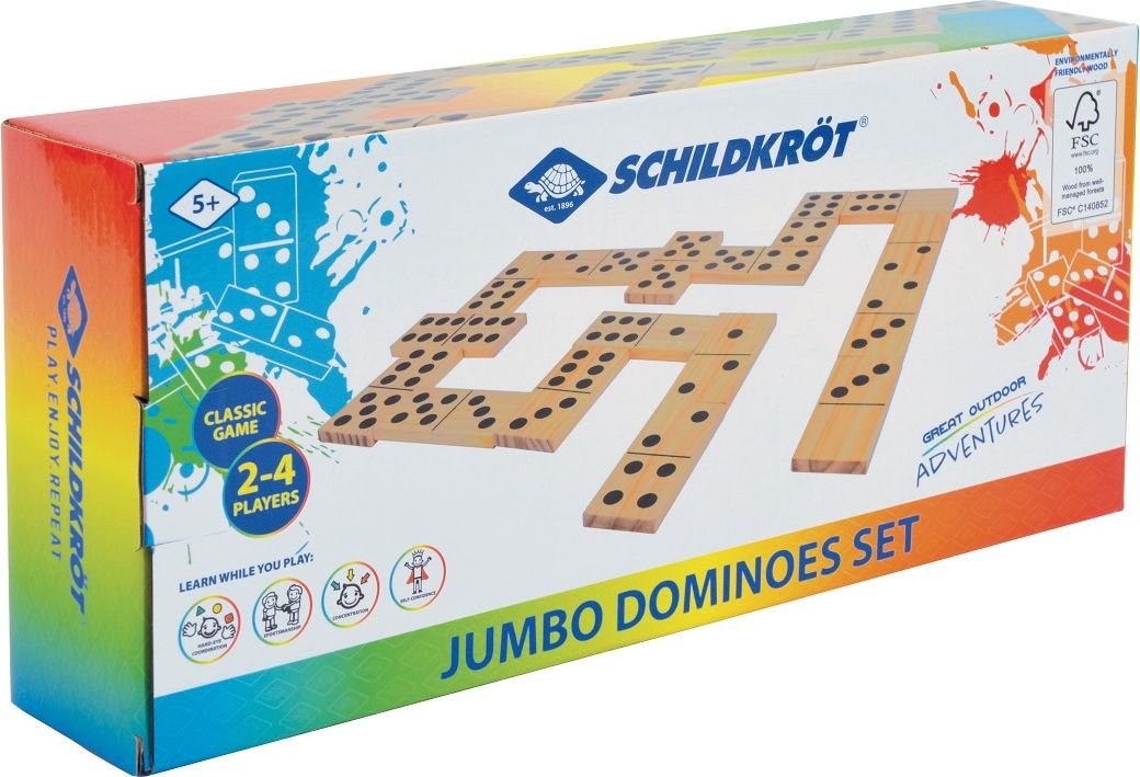 Zahradní hra SCHILDKROT Jumbo Domino - obrázek 3