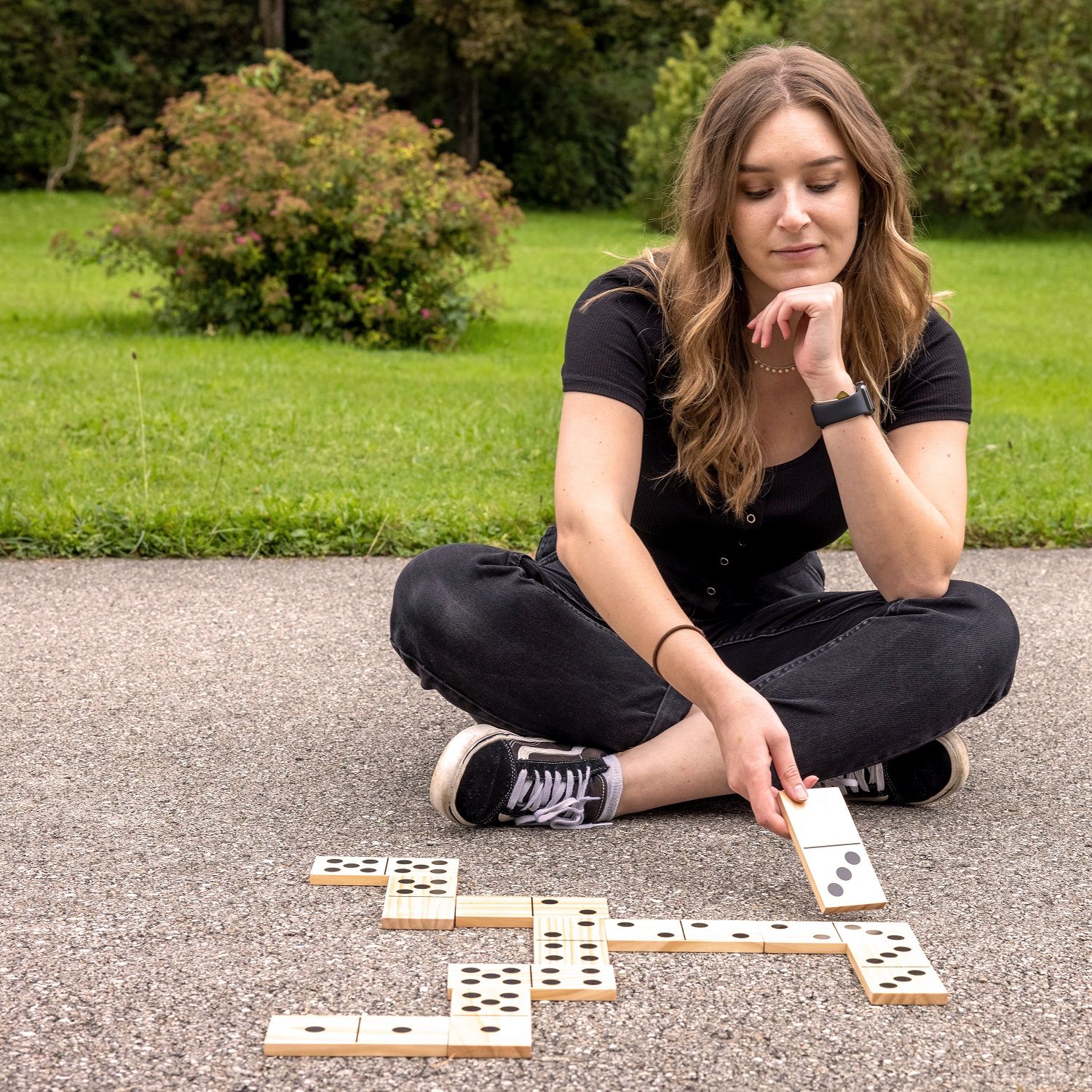 Zahradní hra SCHILDKROT Jumbo Domino - obrázek 4