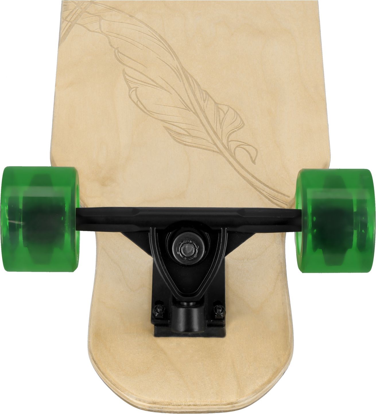 Longboard SPOKEY Longbay Pro zeleno-černý - obrázek 3