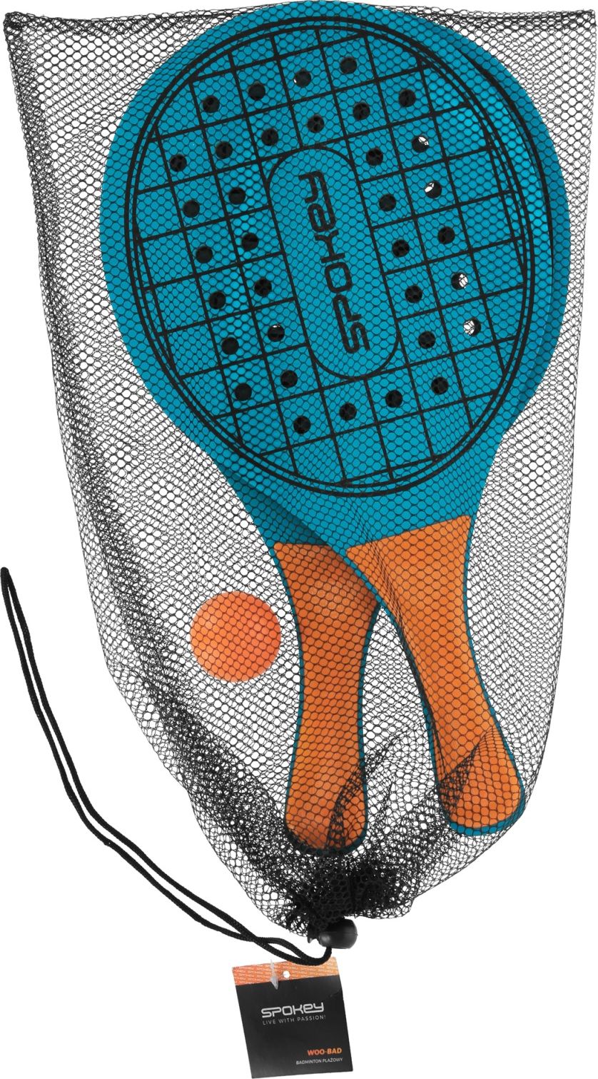 Sada na plážový tenis SPOKEY Woo-Bad - modrá - obrázek 5