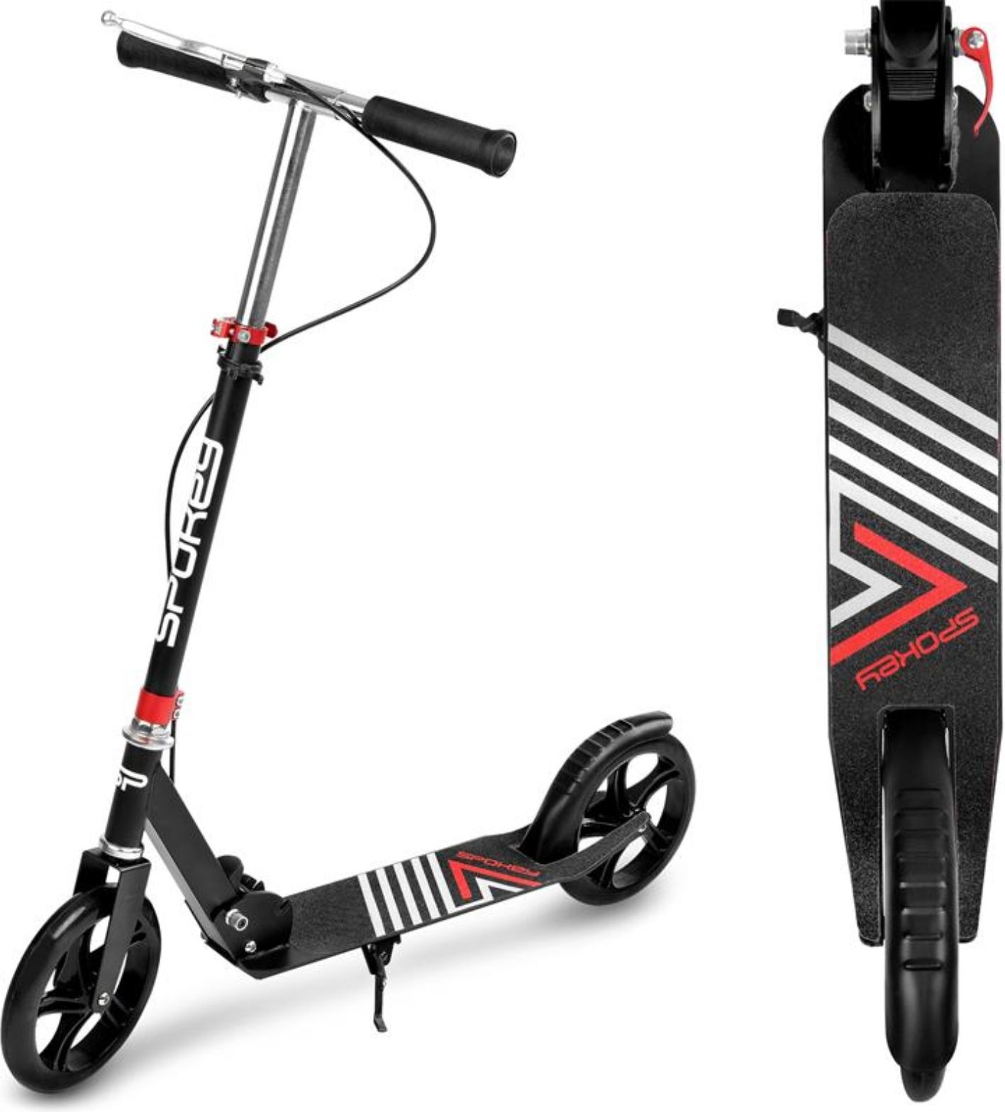 Koloběžka SPOKEY Ayas Plus 200 mm - černá - obrázek 1