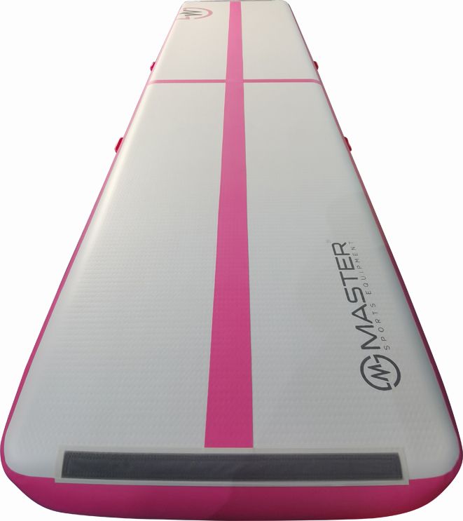 Airtrack MASTER nafukovací žíněnka 400 x 100 x 20 cm - růžová - 2. jakost - obrázek 3