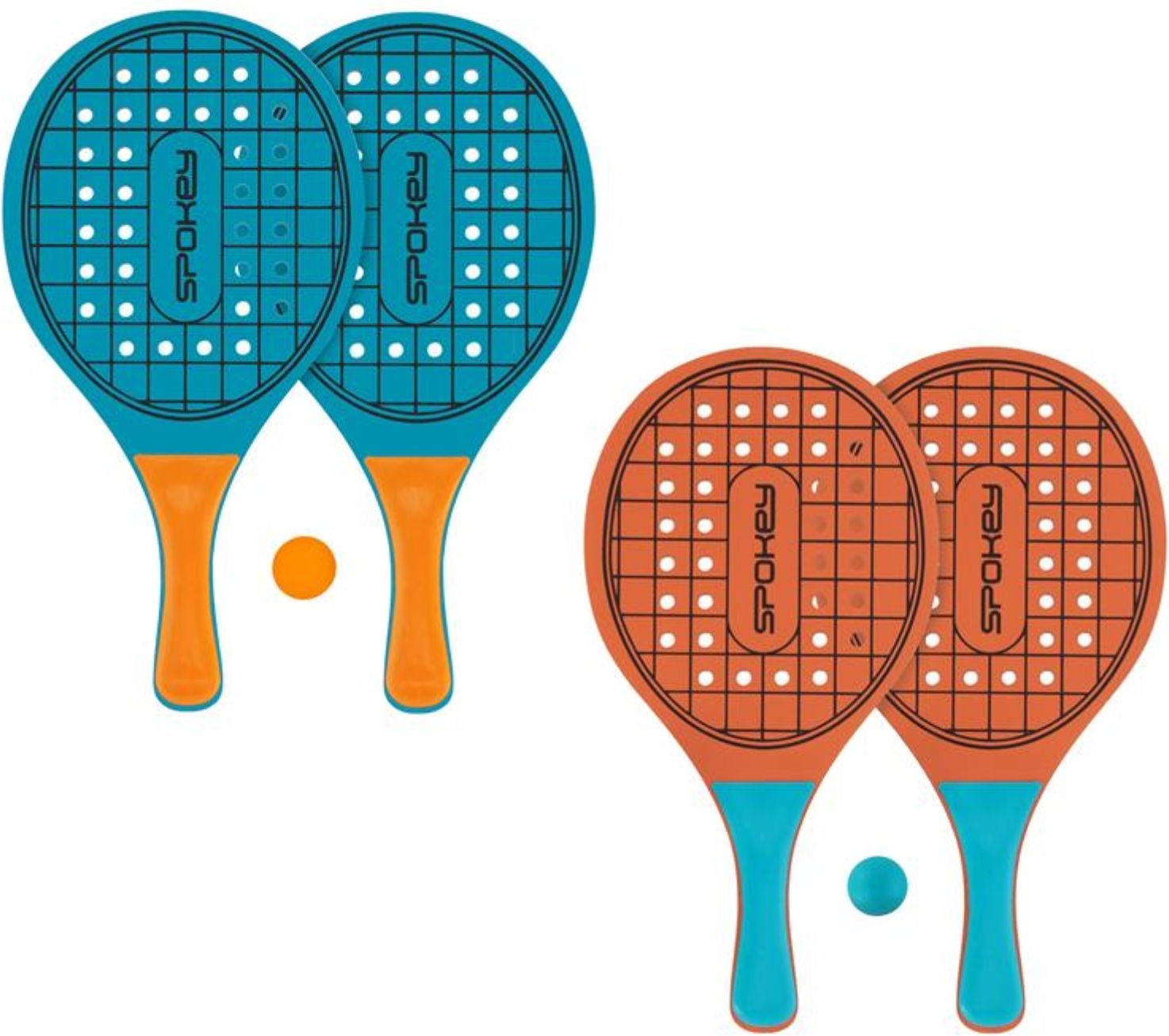 Sada na plážový tenis SPOKEY Woo-Bad - obrázek 1