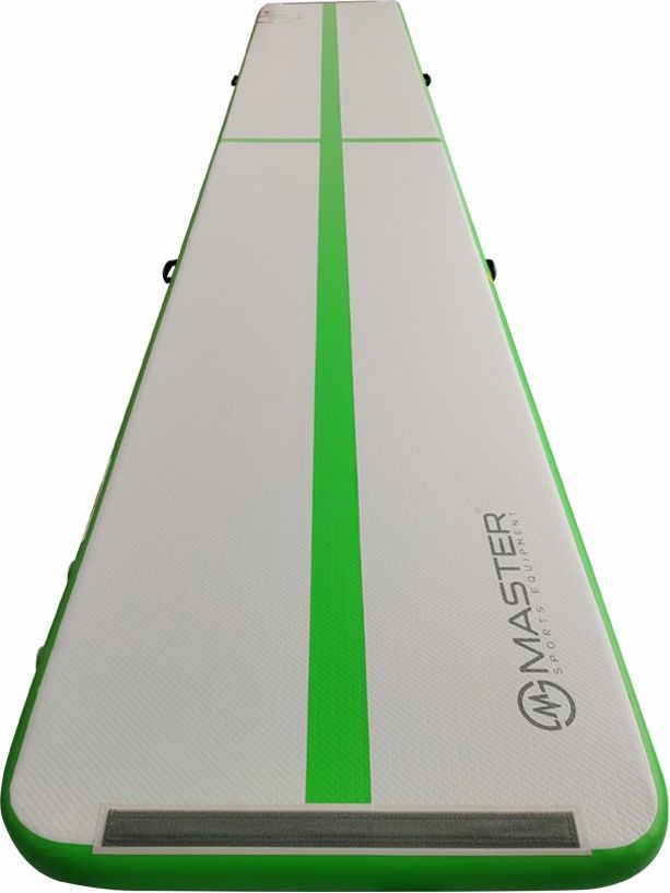 Airtrack MASTER nafukovací žíněnka 600 x 100 x 10 cm - zelená - model 2020 - obrázek 2