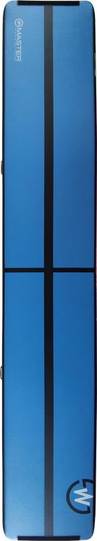 Airtrack MASTER nafukovací žíněnka 600 x 100 x 10 cm - modrá - černá - 2. jakost - obrázek 3