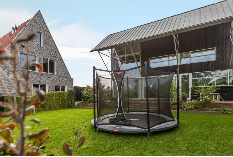 BERG InGround Favorit BLACK 380 cm + ochranná síť - obrázek 2