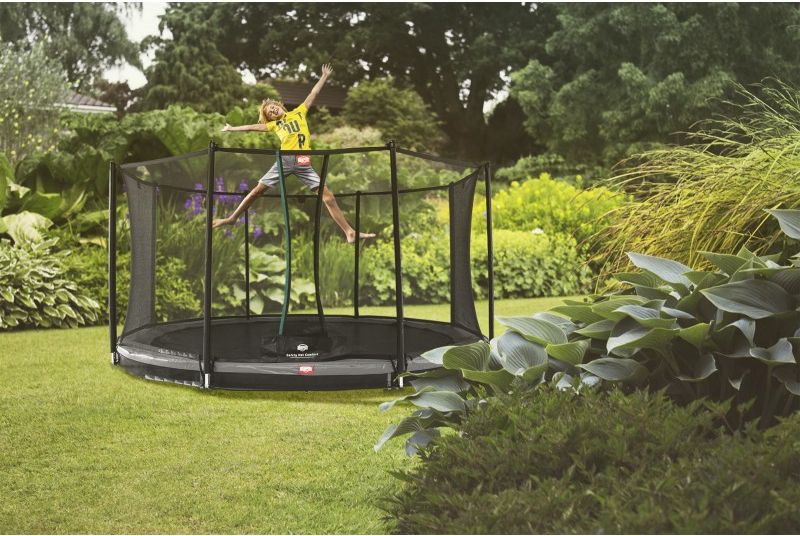 BERG InGround Favorit BLACK 380 cm + ochranná síť - obrázek 3