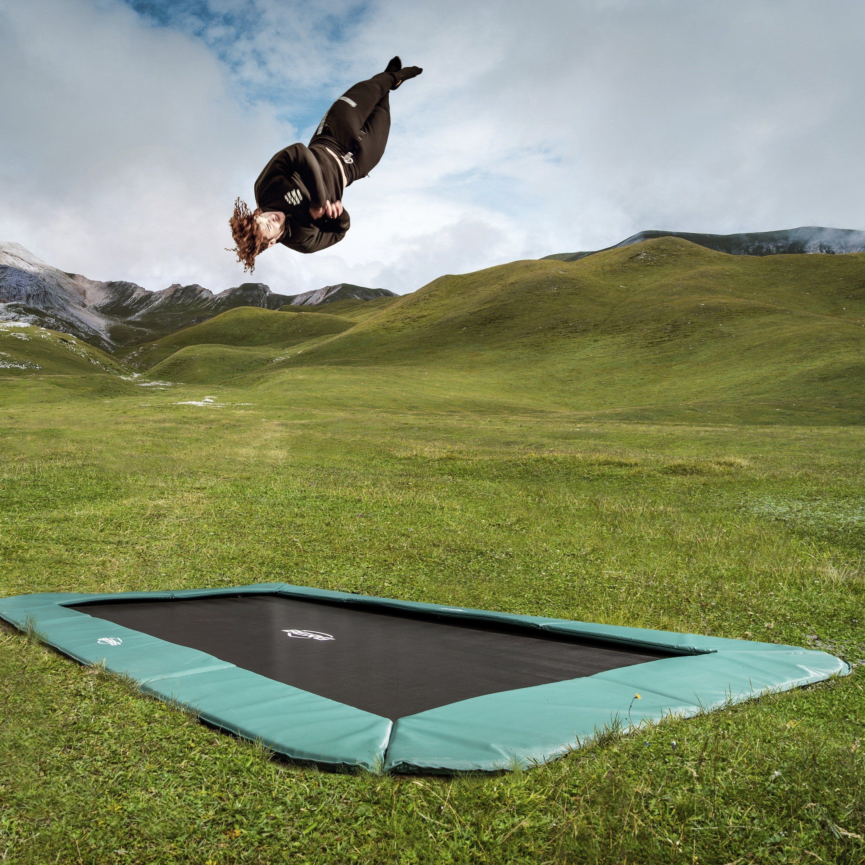 BERG Flatground Ultim Champion 410 BLACK + Safety Net DLX XL - obrázek 3