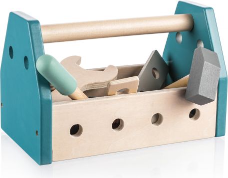Zopa Dřevěná sada nářadí v boxu, Blue