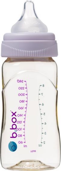 B.BOX Antikoliková kojenecká láhev 240 ml - růžová - obrázek 1