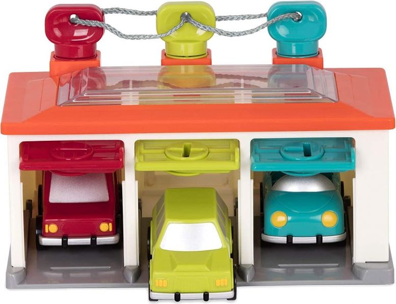 B-Toys Garáž se třemi auty - obrázek 1