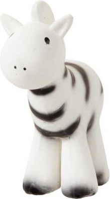 Tikiri Safari - chrastítko a kousátko z přírodního kaučuku, zebra - obrázek 1